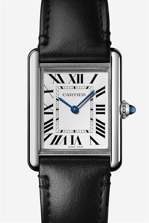 solar powered cartier tank